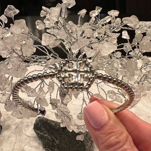 Tory Burch Hexagon Cuff Bracelet